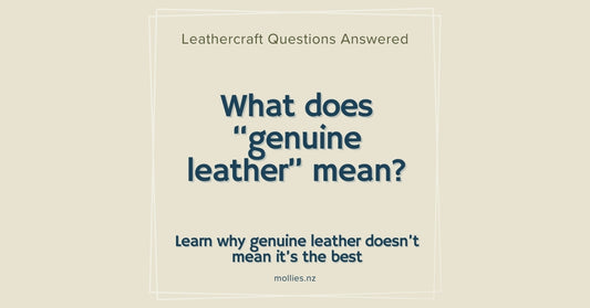 What does "Genuine Leather" really mean?