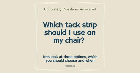 Which tack strip should I use on my chair?