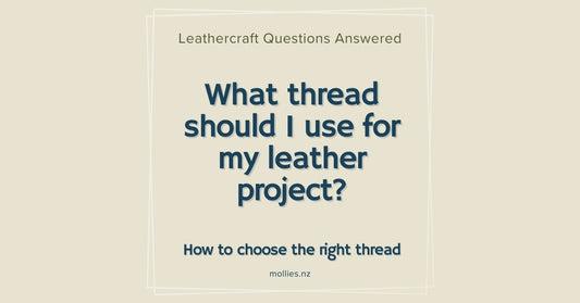 What thread should I use for my leather project?