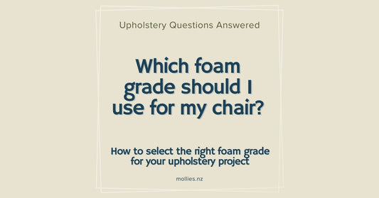 Which foam grade should I use for my chair?