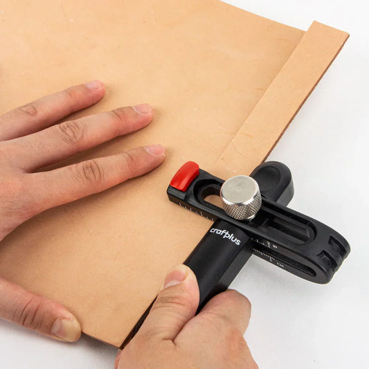 🎥 How to use a leathercraft strip ease tool