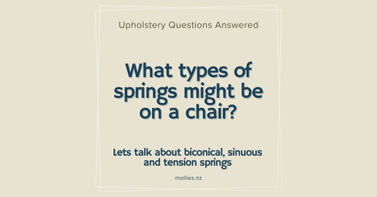 What types of springs might be on a chair?