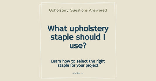 What upholstery staple should I use?