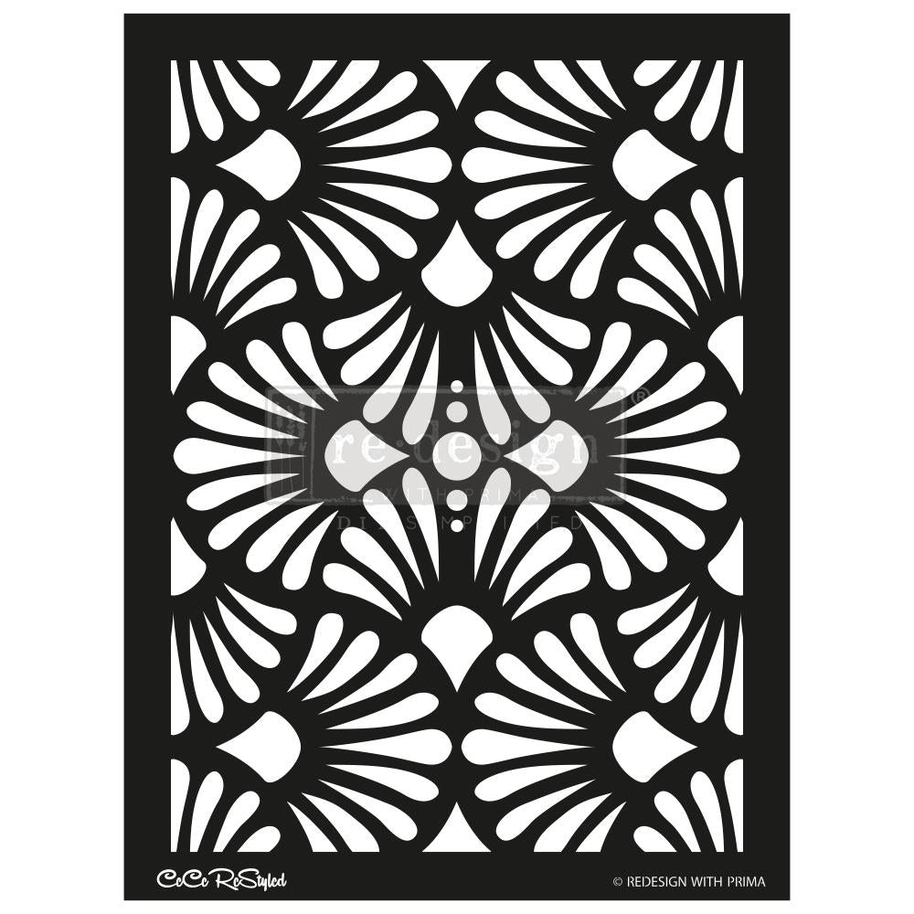 REDESIGN Stencil CECE Modern Deco / Mollies New Zealand