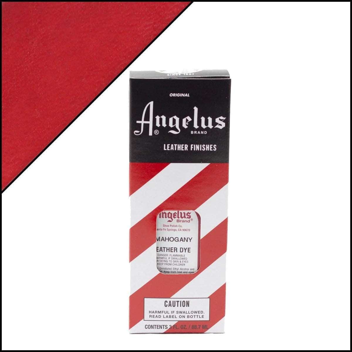 ANGELUS Leather Dye Mahogany 90ml / Mollies New Zealand