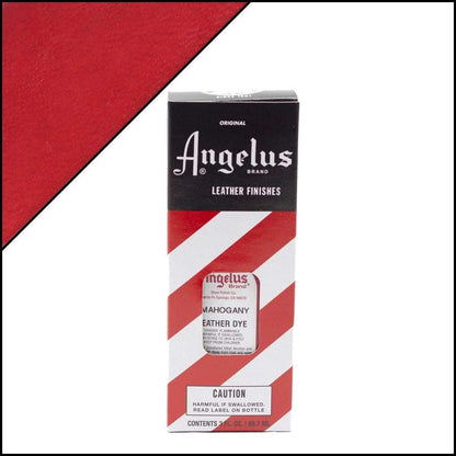 ANGELUS Leather Dye Mahogany 90ml / Mollies New Zealand