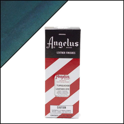 ANGELUS Leather Dye Turquoise 90ml / Mollies New Zealand