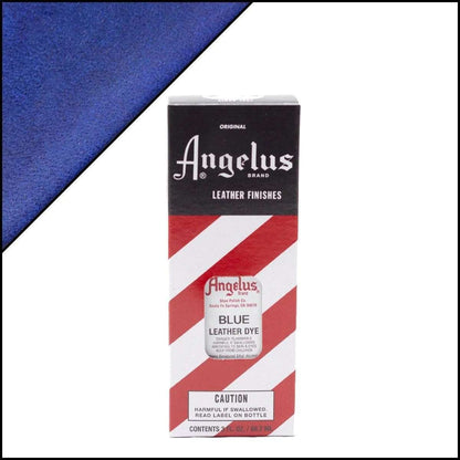 ANGELUS Leather Dye Blue 90ml / Mollies New Zealand