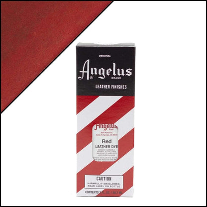 ANGELUS Leather Dye Red 90ml / Mollies New Zealand