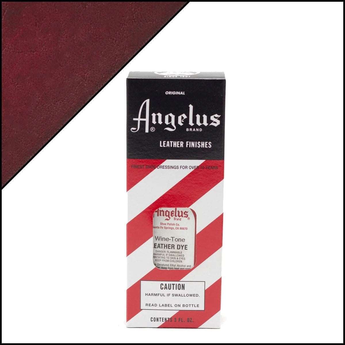 ANGELUS Leather Dye Winestone 90ml / Mollies New Zealand