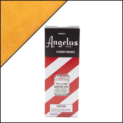 ANGELUS Leather Dye Yellow 90ml / Mollies New Zealand