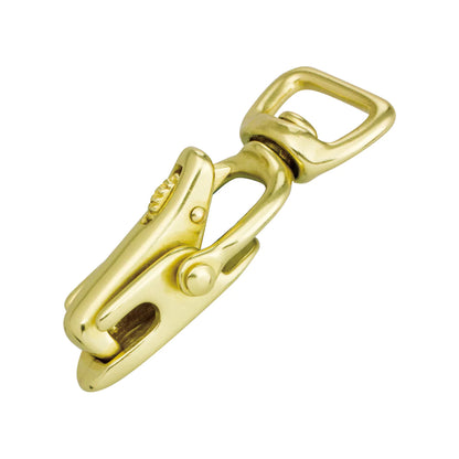 IVAN Solid Brass Locking Jaw Snap Solid Brass 20mm (3 4") Each / Mollies New Zealand