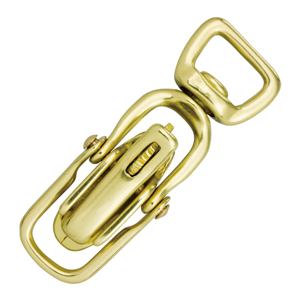 IVAN Solid Brass Locking Jaw Snap + Brace | Mollies Make And Create NZ