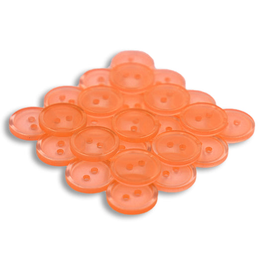 SULLIVANS Button 2-Hole Orange / Mollies New Zealand