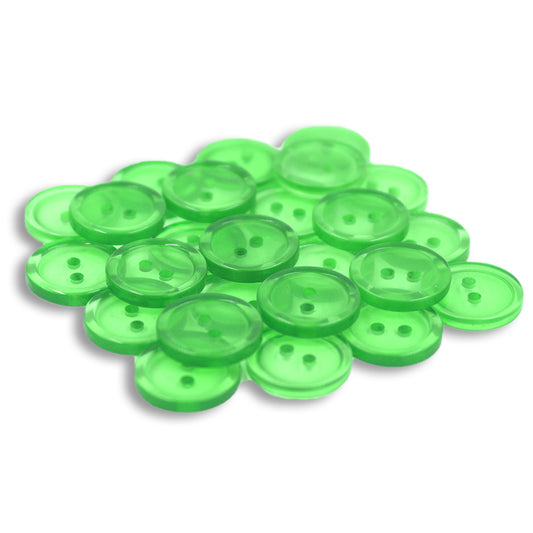 SULLIVANS Button 2-Hole Green / Mollies New Zealand