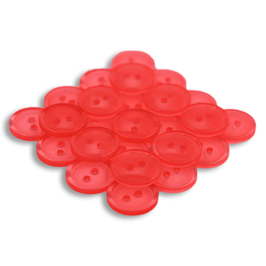 SULLIVANS Button 2-Hole Red / Mollies New Zealand