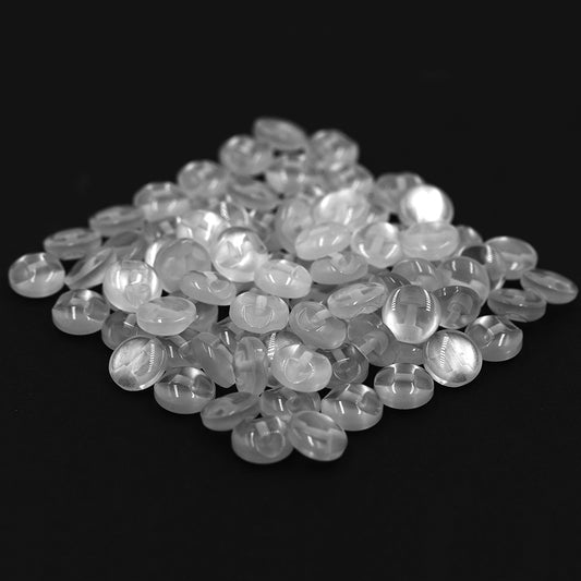 SULLIVANS Button Shanked Clear 10mm | Mollies Make And Create NZ