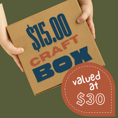 Mystery Craft Box Adult (14yrs+) $15 Box (RRP $30) Adult (14yr+) / Mollies New Zealand