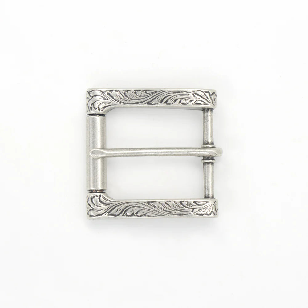 IVAN Laramie End Bar Roller Buckle Antique Brass 38mm (1-1 2") / Mollies New Zealand