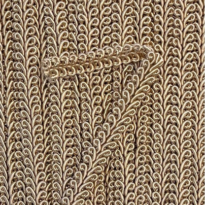 GIMP BRAID French 12mm Beige Gold / Mollies New Zealand