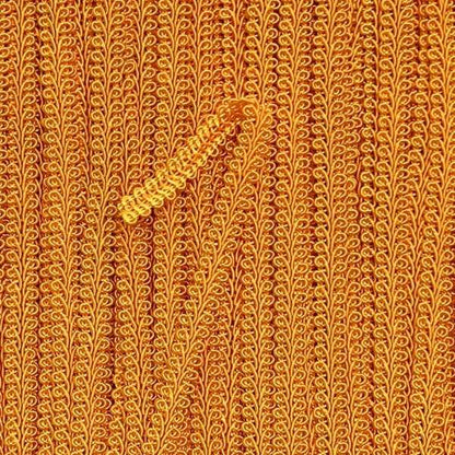 GIMP BRAID French 8mm Orange Gold / Mollies New Zealand