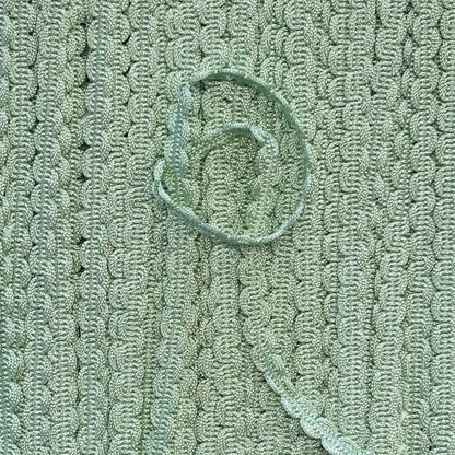 GIMP BRAID Wave 9mm Mint / Mollies New Zealand