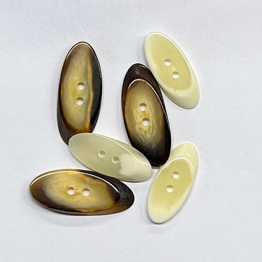 SULLIVANS Button 2-Hole Oval / Mollies New Zealand