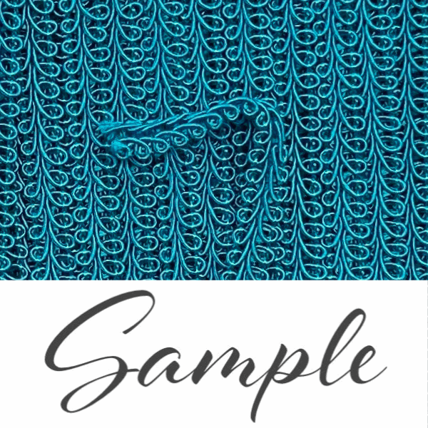 GIMP BRAID French 12mm Peacock / Mollies New Zealand