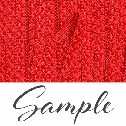 GIMP BRAID Alba 10mm Atom Red / Mollies New Zealand