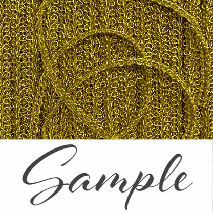 GIMP BRAID French 8mm Metallic Gold / Mollies New Zealand