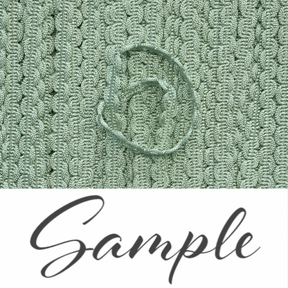 GIMP BRAID Wave 9mm Mint / Mollies New Zealand