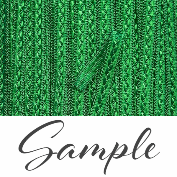 GIMP BRAID Alba 10mm Emerald / Mollies New Zealand