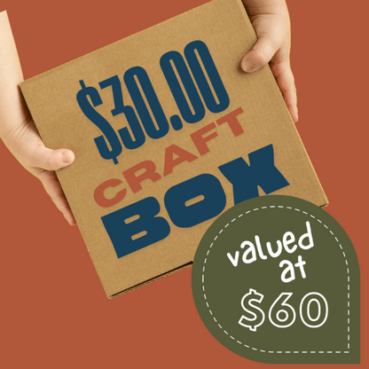 Mystery Craft Box Adult (14yrs+) $30 Box (RRP $60) Adult (14yr+) / Mollies New Zealand