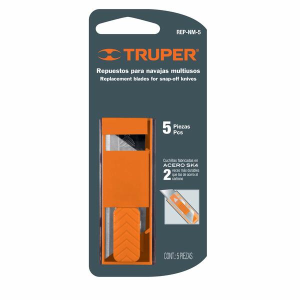 TRUPER Utility Knife Blades 5 Pack / Mollies New Zealand