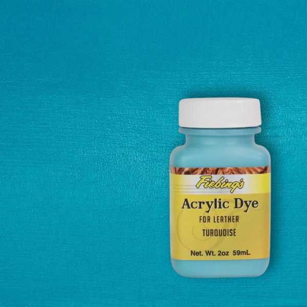 FIEBING'S Acrylic Dye Turquoise 59ml / Mollies New Zealand