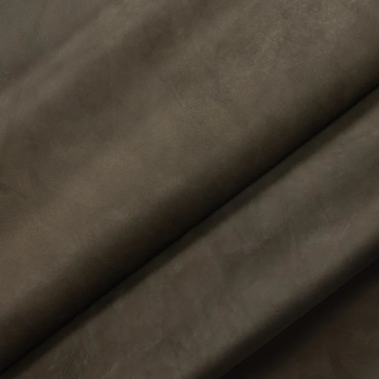 LEATHER Chrome Tanned Calf Skin / Whole Hide Grey 3-4oz / Mollies New Zealand