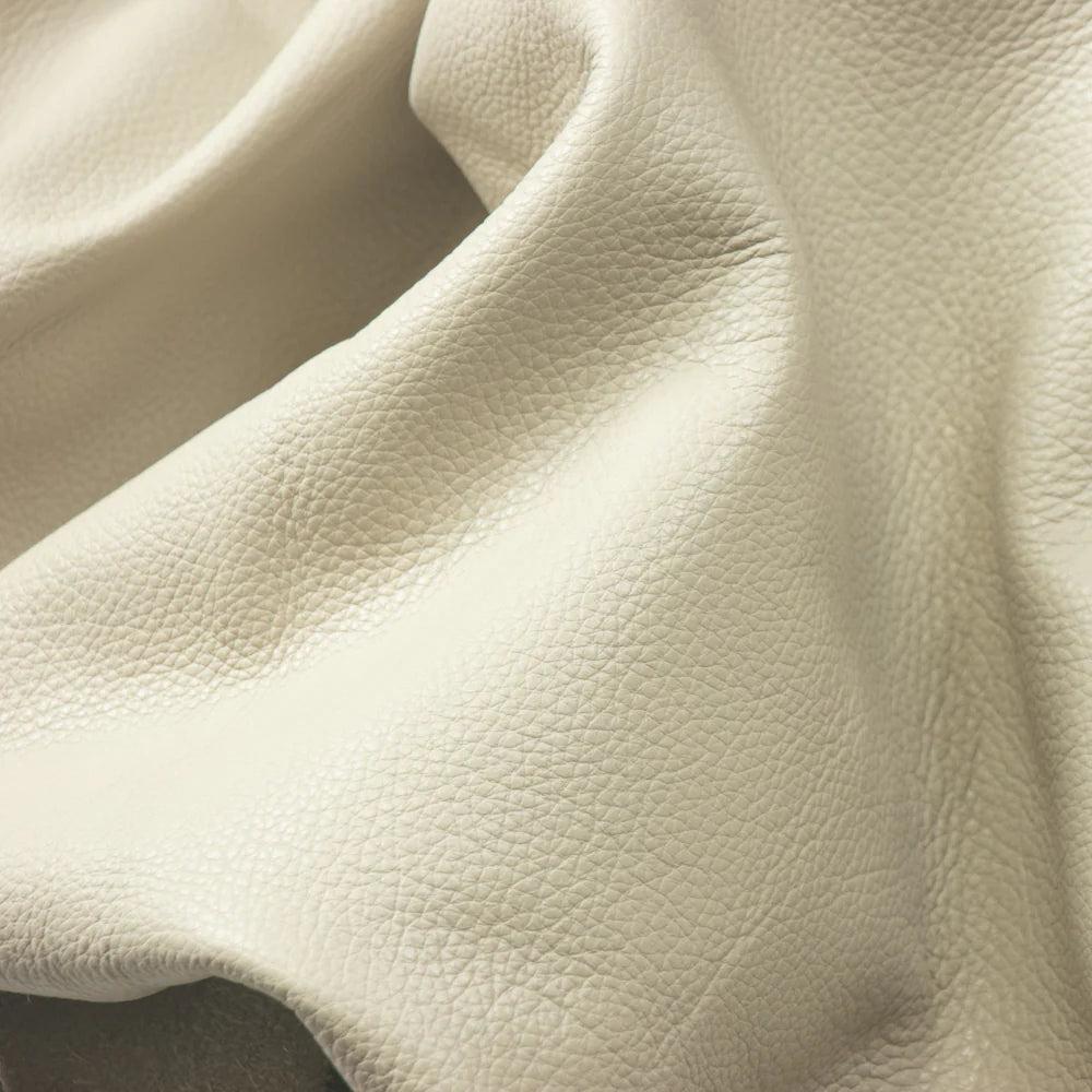 LEATHER Chrome Tanned Siena Pebble Grain / Side Light Grey 4-5oz / Mollies New Zealand