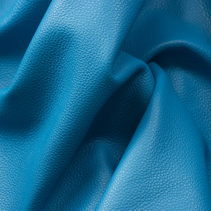LEATHER Chrome Tanned Siena Pebble Grain / Side Blue 4-5oz / Mollies New Zealand