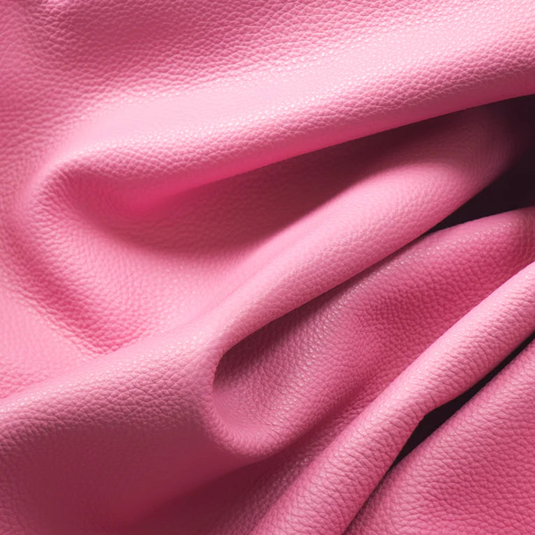LEATHER Chrome Tanned Siena Pebble Grain / Side Hot Pink 4-5oz / Mollies New Zealand