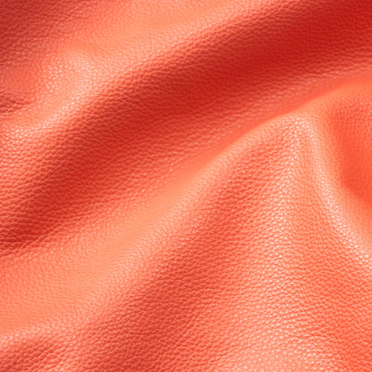 LEATHER Chrome Tanned Siena Pebble Grain / Side Salmon Pink 4-5oz / Mollies New Zealand