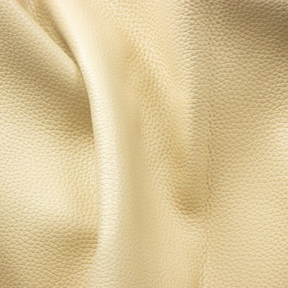 LEATHER Chrome Tanned Siena Pebble Grain / Side Cream 4-5oz / Mollies New Zealand