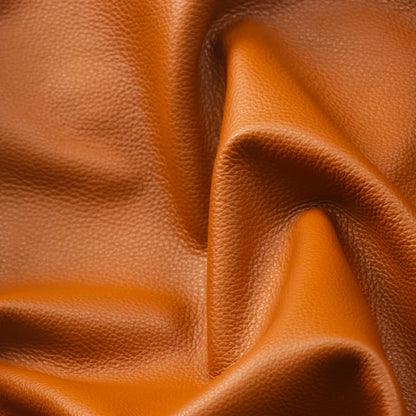 LEATHER Chrome Tanned Siena Pebble Grain / Side Brown Nut 4-5oz / Mollies New Zealand