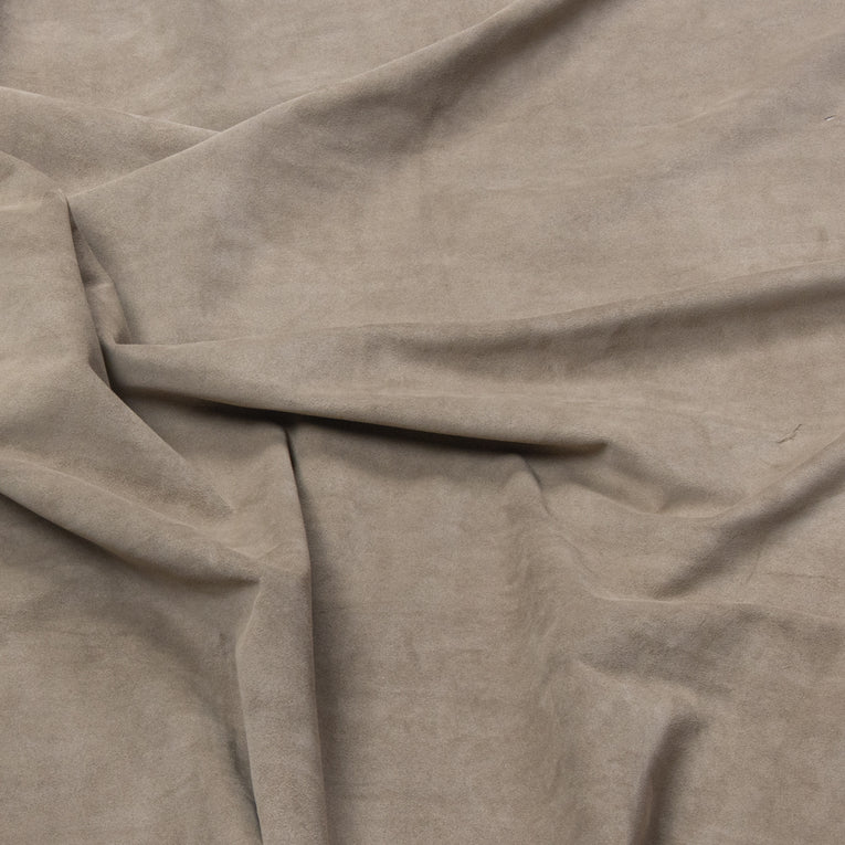 SUEDE Siena Italian Split Suede / Double Bend Taupe 3-4oz / Mollies New Zealand
