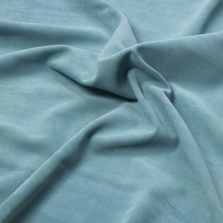 SUEDE Siena Italian Split Suede / Double Bend Turquoise Blue 3-4oz / Mollies New Zealand