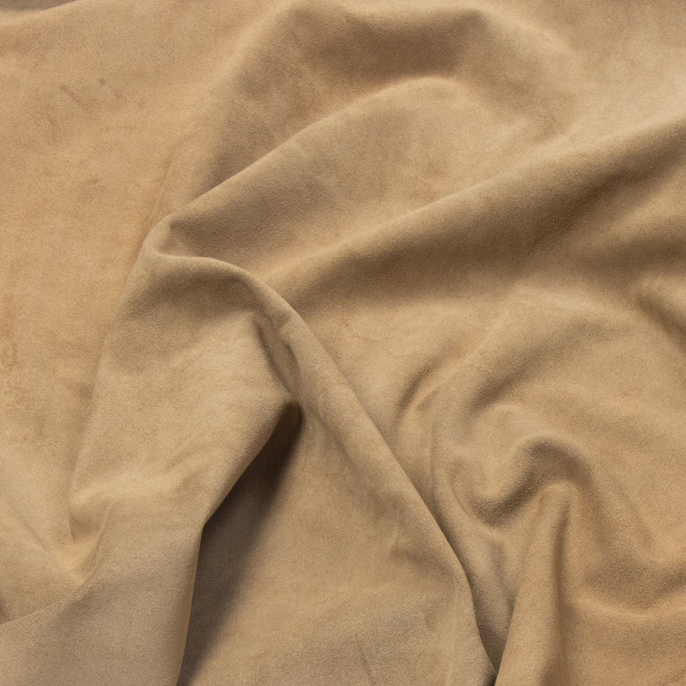 SUEDE Siena Italian Split Suede / Double Bend Latte 3-4oz / Mollies New Zealand