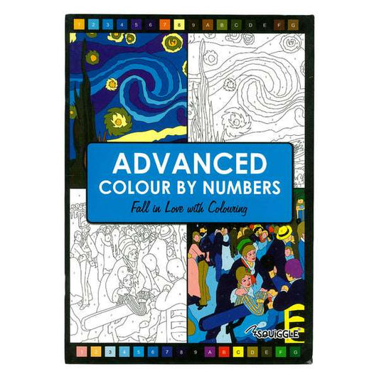 ADVANCED Colour By Numbers | Mollies Make And Create NZ