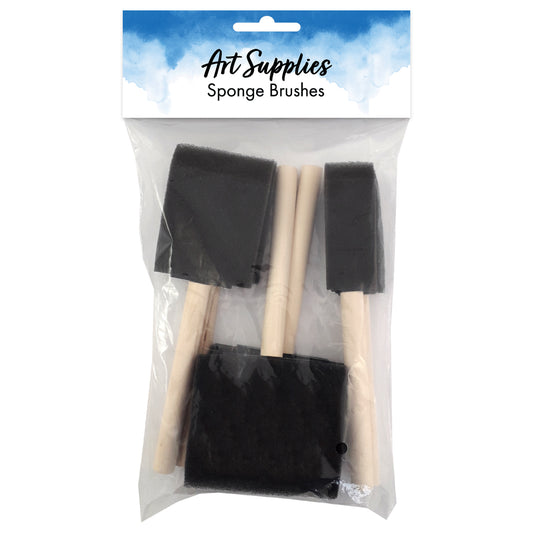 ART SUPPLIES Sponge Brushes