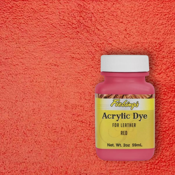 FIEBING'S Acrylic Dye Red 59ml / Mollies New Zealand