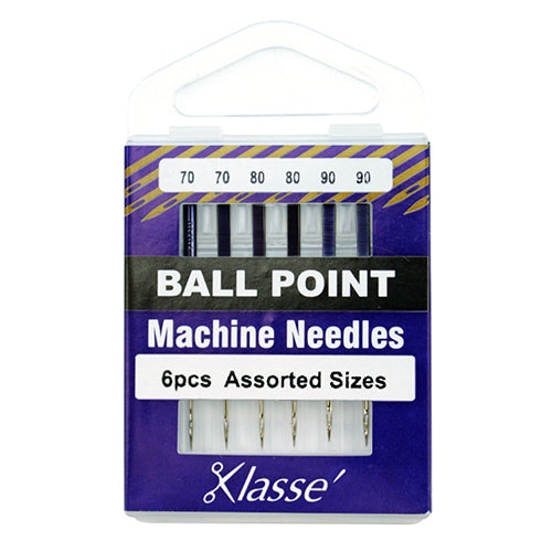 KLASSE Sewing Machine Needles Ball Point | Mollies Make And Create NZ