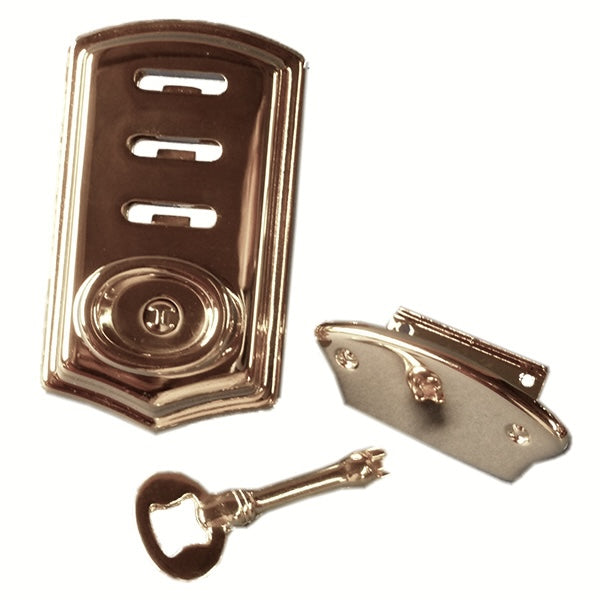 ALOE Bag Lock Gold Colour 42mm / Mollies New Zealand